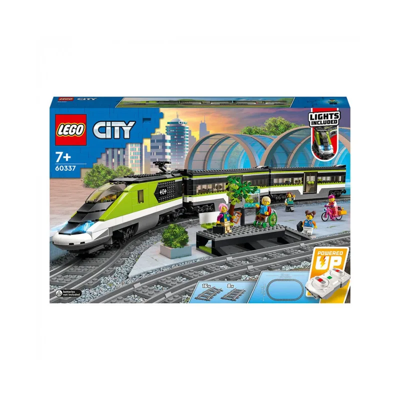 Конструктор LEGO City Trains Пасажирський потяг-експрес 60337