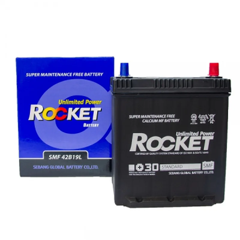 Акумулятор автомобільний ROCKET 40Ah (SMF 42B19L)
