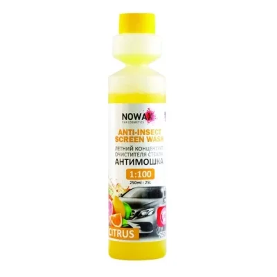 Омивач автомобільний NOWAX Citrus 250мл (NX25025)