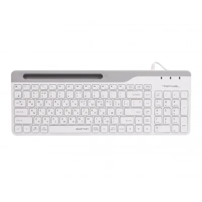 Клавіатура A4Tech FK25 USB White (4711421959896)