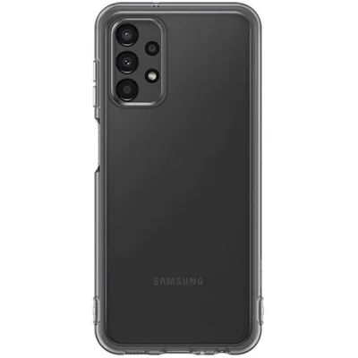 Чохол до мобільного телефона Samsung Soft Clear Cover Galaxy A13 (A135) Black (EF-QA135TBEGRU)