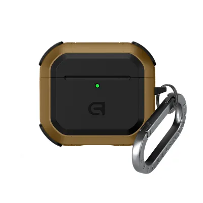 Чохол для навушників Armorstandart Panzer для Apple Airpods 4 Brown (ARM82556)