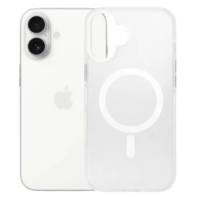 Чохол до мобільного телефона BeCover FIBRA Shock-Proof MagSafe Apple iPhone 17 White (715448)