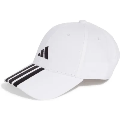 Кепка Adidas 3-Stripes New Logo Baseball JE5652 білий OSFM 56-58 см (4067902592787)