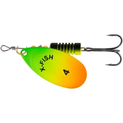 Блешня X-Fish Stark 9.5g 4 Fire tiger (1917.05.87)