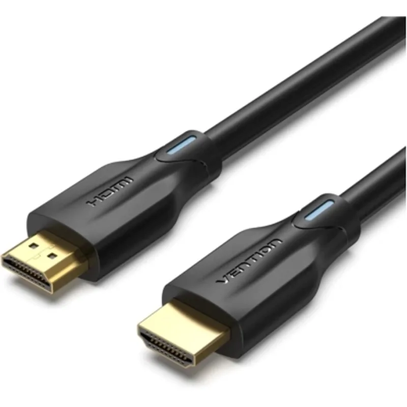 Кабель мультимедійний HDMI M to HDMI M 1.0m 8K60Hz cotton braided blue Vention (ALGLF)