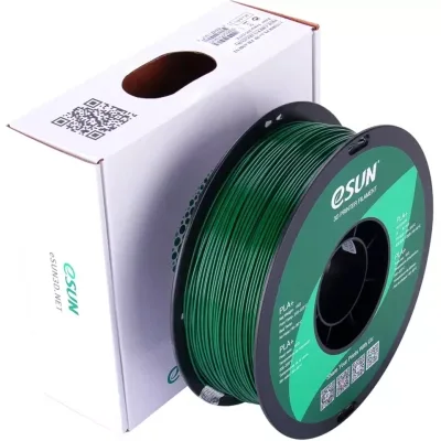 Пластик для 3D-принтера eSUN PLA+ P1.75мм, 1кг, green pine (PLA+P175PG1)