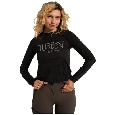 Лонгслів Turbat Magic Logo LS Wmn caviar - XS - чорний (012.004.5543)