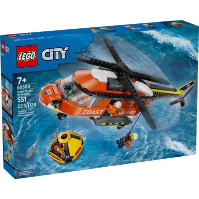 Конструктор LEGO City Гелікоптер берегової охорони (60503-)