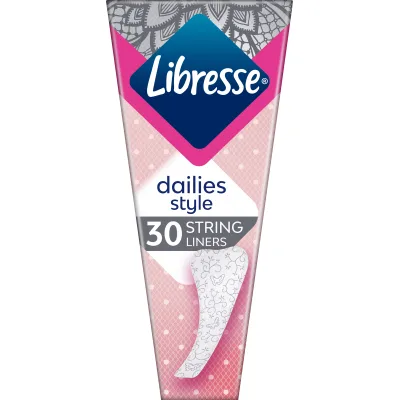 Щоденні прокладки Libresse Daily Fresh String 30 шт. (7310791193892)