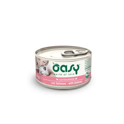 Консерви для котів OASY Лосось 85 г (8053017342856)