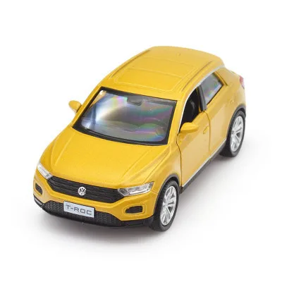 Масштабна модель автомобіля TechnoDrive Volkswagen T-Roc 2017 золотий (250345U)