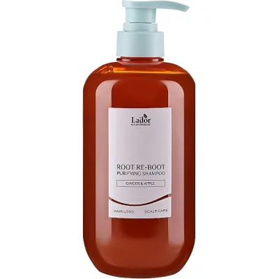 Шампунь La'dor Root Re-Boot Purifying Shampoo Ginger & Apple Для чутливої шкіри 800 мл (8809982980384)