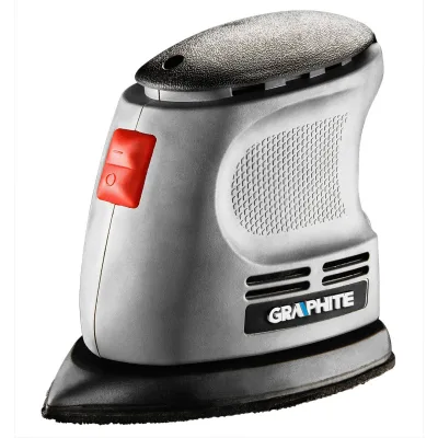 Шліфувальна машина Graphite вібраційна Delta 105W, 140х140х97, 24000кол/хв (59G335)