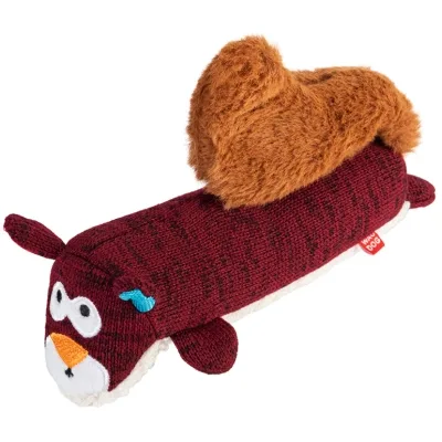 Іграшка для собак WAUDOG Fun Plush Білка трикотаж 18 см (6261)