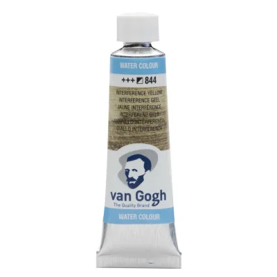 Акварельні фарби Royal Talens Van Gogh (844), Інтерферентний жовтий, туба 10 мл (8712079418205)