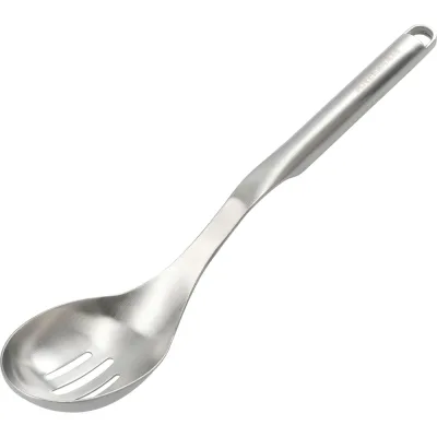 Ложка кухарська KitchenAid Premium з прорізами, 33,8 см (KMG004OHSS)