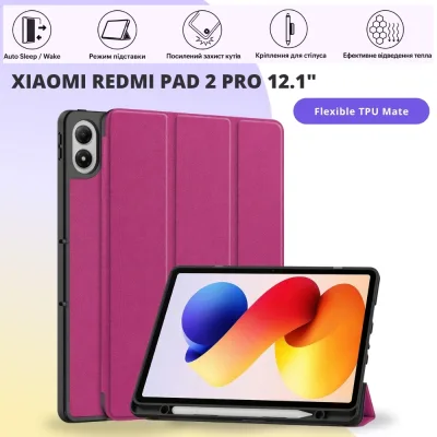 Чохол до планшета BeCover Flexible TPU Mate Xiaomi Redmi Pad 2 Pro 12.1" Purple (715609)