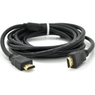Кабель мультимедійний HDMI M to HDMI M 1.0m V1.4 1080P black Ritar (HDMI(M)/(M)V1.4-1m-94P)