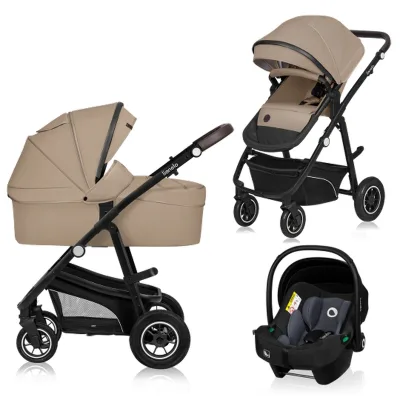 Коляска Lionelo 3 в 1 BIANKA 3IN1 BEIGE SAND (LO-BIANKA 3IN1 BEIGE SAND)