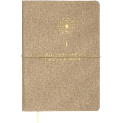 Книга записна Buromax NICE, А5, 96 аркушів, крапка, бежевий (BM.295315-28)