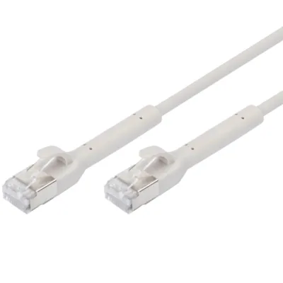 Патч-корд 1.5м, SFTP, cat.6A, AWG 32/7, Cu, TPE-LSZH, гнучкий, grey Digitus (DK-1632-A-015B)