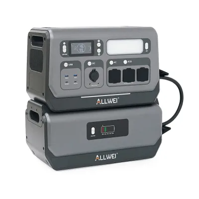 Зарядна станція ALLWEI SGR-PPS2400-2PRO+Battery 2400W 4096Wh (SGR-PPS2400-2PRO+BAT)