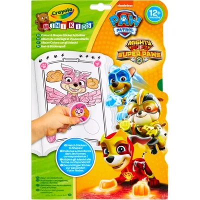 Набір для творчості Canal Toys Mini Kids Розмальовка Paw Patrol 32 сторінки та 4 сторінки наліпки (81-1373)