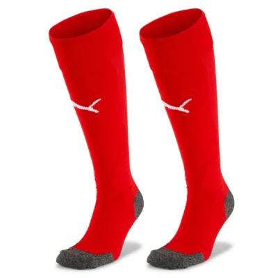 Гетри Puma Team Liga Socks 703438-01 червоний, чорний 35-38 (4059504599066)