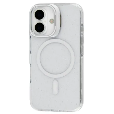 Чохол до мобільного телефона BeCover FIBRA Star Shine MagSafe Apple iPhone 17 White (715417)