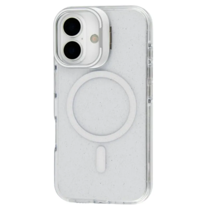 Чохол до мобільного телефона BeCover FIBRA Star Shine MagSafe Apple iPhone 17 White (715417)