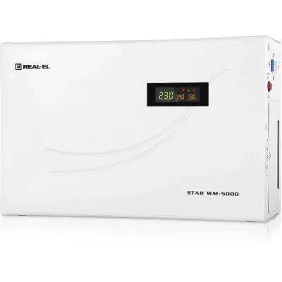 Стабілізатор напруги REAL-EL STAB WM-5000 (EL122400014)