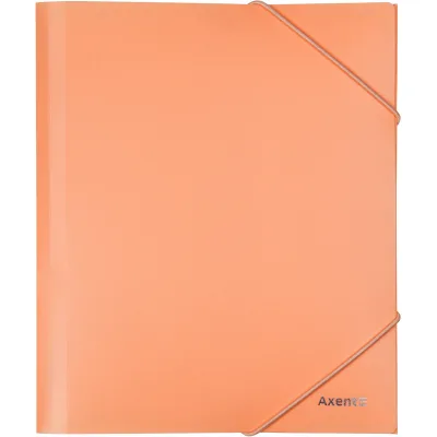Папка на резинках Axent A5 410 мкм Pastelini peach (1514-42-A)