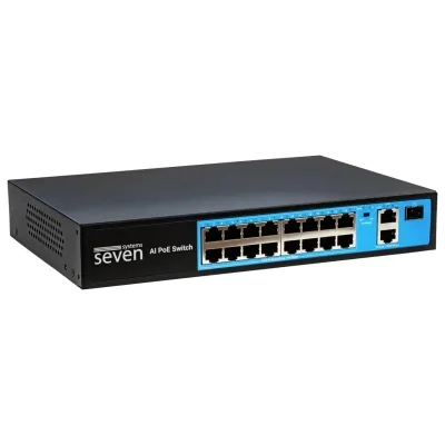Комутатор мережевий SEVEN Systems P73216G-SFP