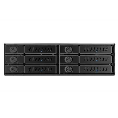 Бекплейн Chieftec 1x5.25"/6x2.5" Hot-Swap Metal (CMR-625)