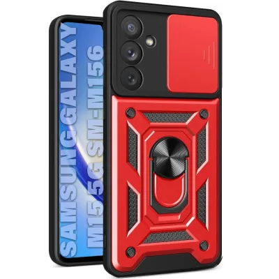 Чохол до мобільного телефона BeCover Military Samsung Galaxy M15 5G SM-M156 Red (711055)
