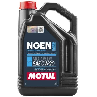Моторна олива MOTUL NGEN Hybrid SAE 0W20 4л (111902)