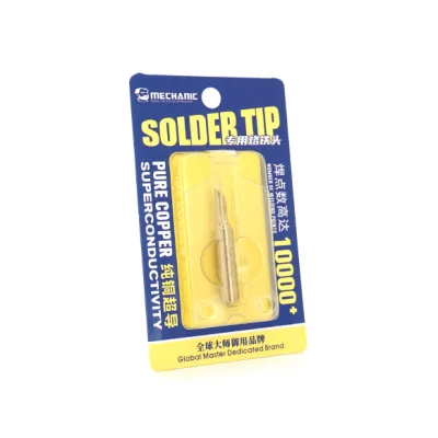 Жало паяльне MECHANIC 900M-T-SK 4*6,3mm, мідь, перо середнє кутове (M 900M-T-SK)