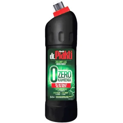 Рідина для чищення ванн Dr. Prakti Zero Kamienia Green Forest Від іржі для емальованих поверхонь 750 мл (5900308779545)