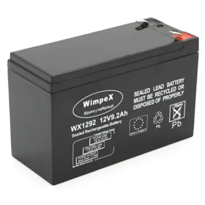 Батарея до ДБЖ Wimpex 12V 9.2Ah (Wimpex WX-1292)