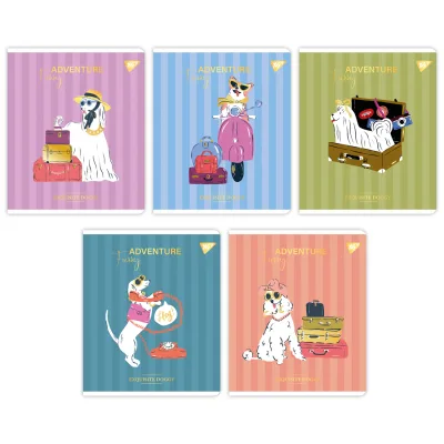 Зошит Yes Exquisite doggy 48 аркушів лінія (767552)