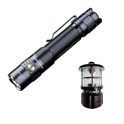 Ліхтар Fenix PD35R ACE LED 2000 лм + наключний ліхтар CL01 (чорний) (PD35RACE-CL01B)