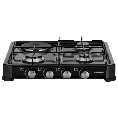 Плита ARDESTO CTC-NS5015B, тип газу LPG, 3 алюмін. газ. пальника, 1 електрич. ко (CTC-NS5015B)