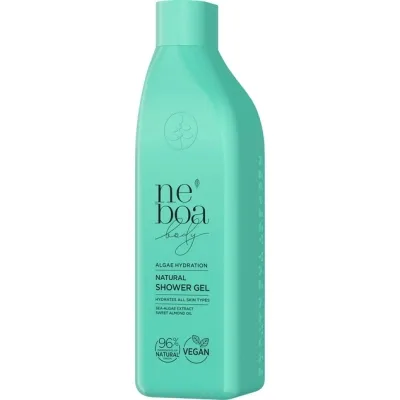 Гель для душу Neboa Algae Hydration Natural Shower Gel Зволожувальний З екстрактом водоростей 300 мл (5903794193741)