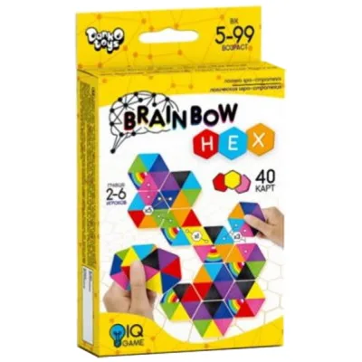 Настільна гра Danko Toys Brainbow HEX (G-BRH-01-01)
