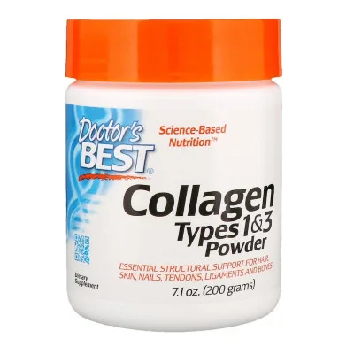 Вітамін Doctor's Best Колаген типу 1 і 3 в порошку, 200 гр (DRB-00203)