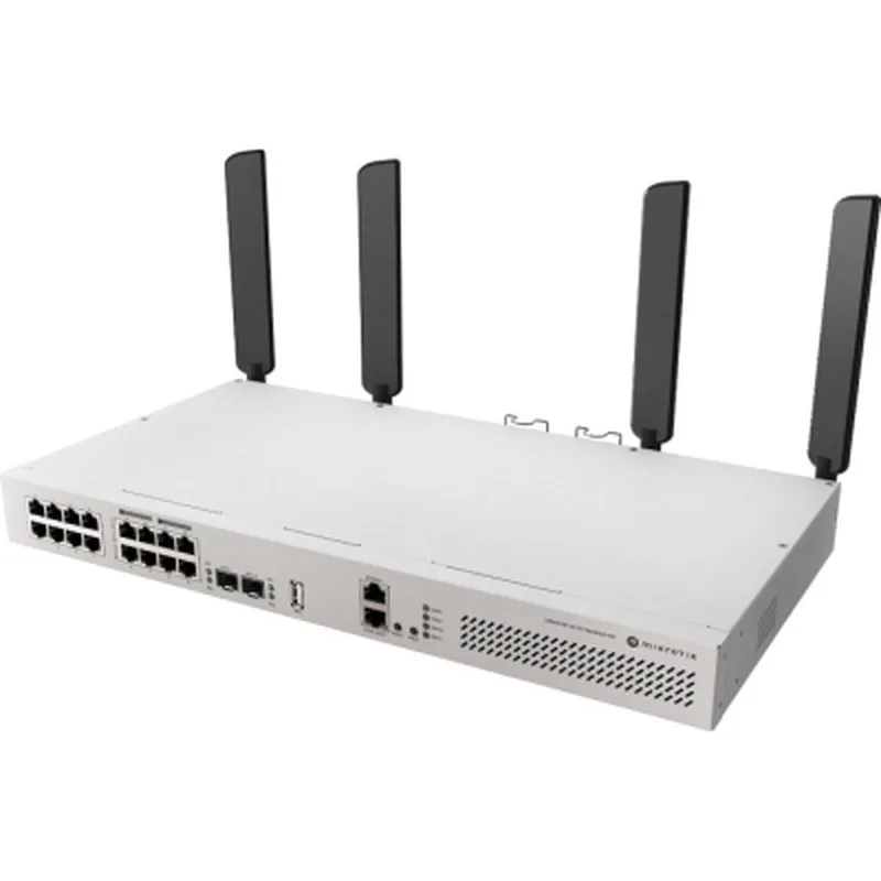 Комутатор мережевий Mikrotik CRS418-8P-8G-2S+5axQ2axQ-RM
