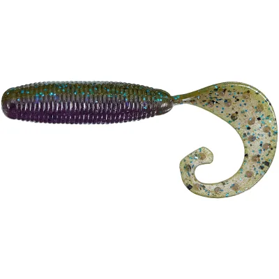 Силікон рибальський Reins Fat G-Tail Grub 3" 060 Onga River Moneybait (10 шт/уп.) (1552.08.61)