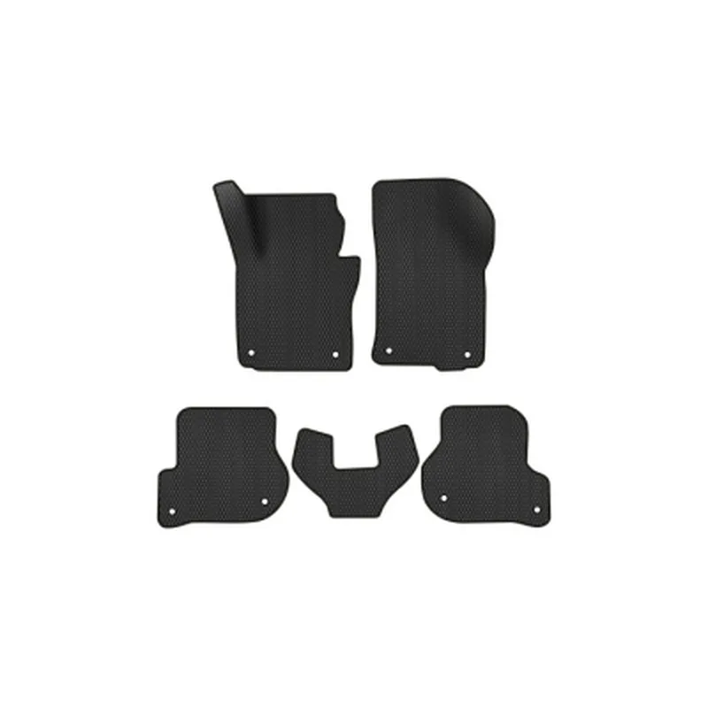 Килимок в салон EVAtech Skoda Octavia A5 (AT, 8 clips) 2004-2013 2 пок (SK12152CD5AV8RBB)