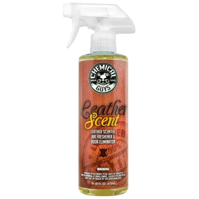 Ароматизатор для автомобіля Chemical Guys нової шкіри Leather Scent 473мл (AIR10216)